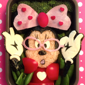 Minnie Mouse bento box