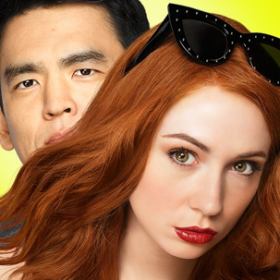 Karen Gillan and John Cho from ABC's Selfie