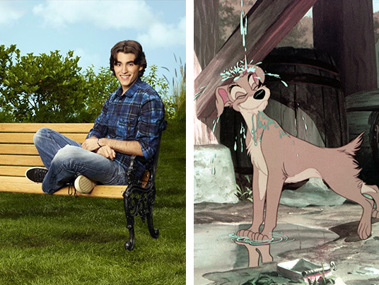 Blake Michael says his favorite Disney dog is Tramp