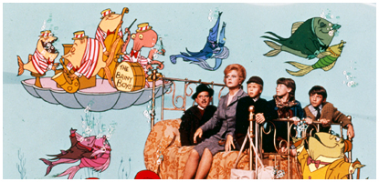 Scene from Bedknobs and Broomsticks