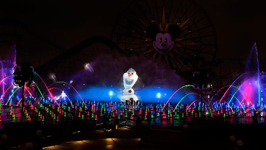 World of Color—Winter Dreams returns to Disney California Adventure