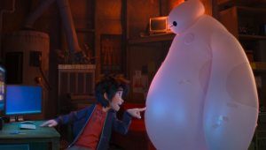 Hiro and Baymax in Big Hero 6