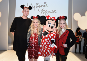 Minnie Mouse at Fashion Week