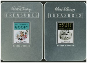 Walt Disney Treasures DVD Collection in aluminum cases