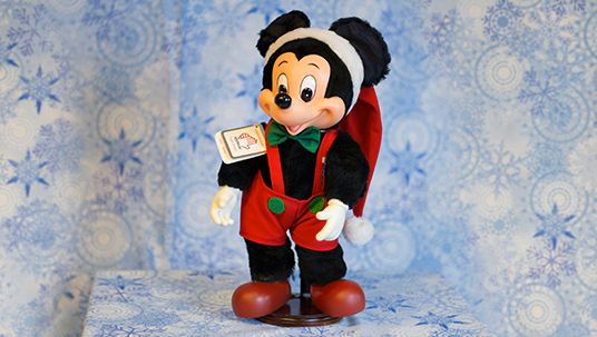 Walt Disney Mickey Mouse Christmas Plush Toy