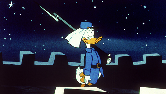 Donald Duck as a Soldier (Donald's Diary, 1954)
