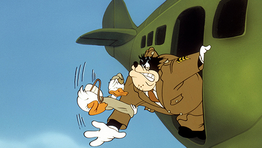 Donald Duck as a Paratrooper (Sky Trooper, 1942)