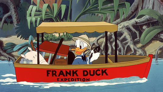 Donald Duck as a Explorer (Frank Duck Brings Em' Back Alive, 1942)