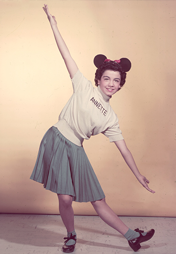 Annette Funicello Dancing in the Mickey Mouse Club