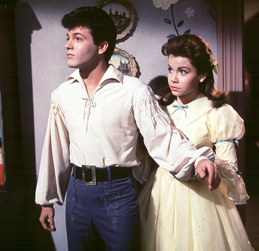 Annette Funicello and Frankie Avalon