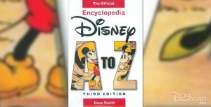illustrated book cover art of Disney A to Z Third Edition