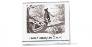 D23 calendar commemorating 75 years of animated features from Disney
