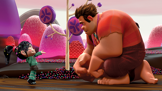 Ralph and Vanellope (Wreck-It Ralph)