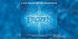 Album Cover for Disney's Frozen Film Soundtrack