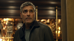 production still of actor George Cloone