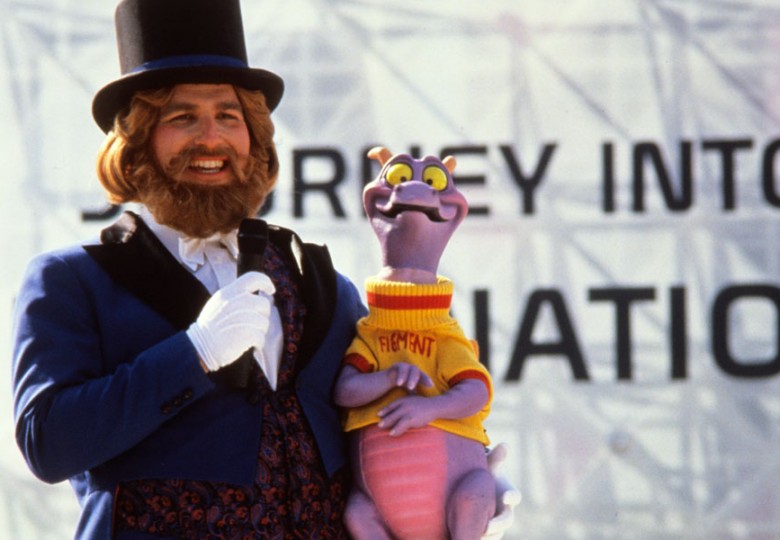 Disneyland and Epcot Center Attractions Dreamfinder and Figment