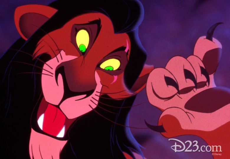 Scar in Disney's Animated film The Lion King