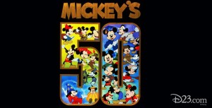 Photo of Mickey Mouse's 50th Anniverssary