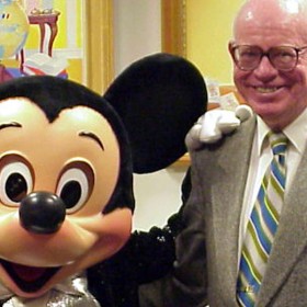 Dave Smith and Mickey Mouse