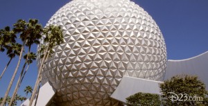 Photo of Spaceship Earth Geodesic globe attraction