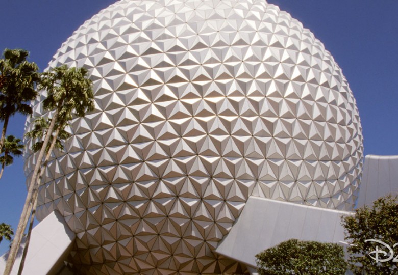 Photo of Spaceship Earth Geodesic globe attraction