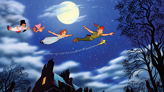 peter pan moon