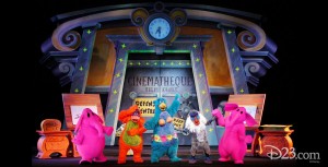 Animagique Black light show based on the greatest moments from Disney classics at Walt Disney Studios Paris