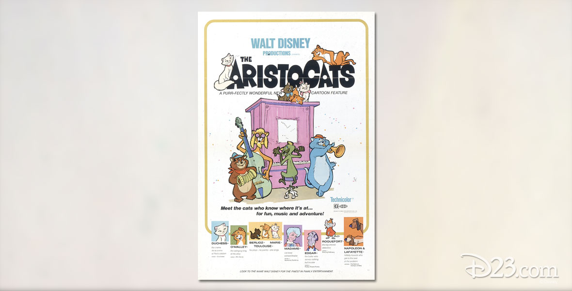 Everybody Wants to Be A Cat: 53 Years of Walt Disney's Aristocats 1