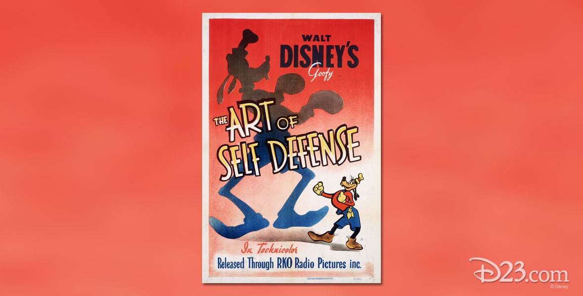Poster for Art of Self Defense Goofy cartoon