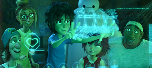 Characters from Big Hero 6