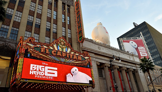 Disney Hero Trivia on the Big Hero 6 Red Carpet - D23