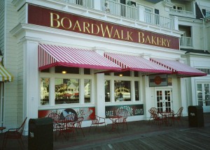 photo of entrance to BoardWalk Bakery at Walt Disney World