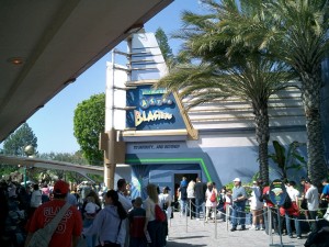 photo of exterior of Buzz Lightyear Astro Blasters attraction