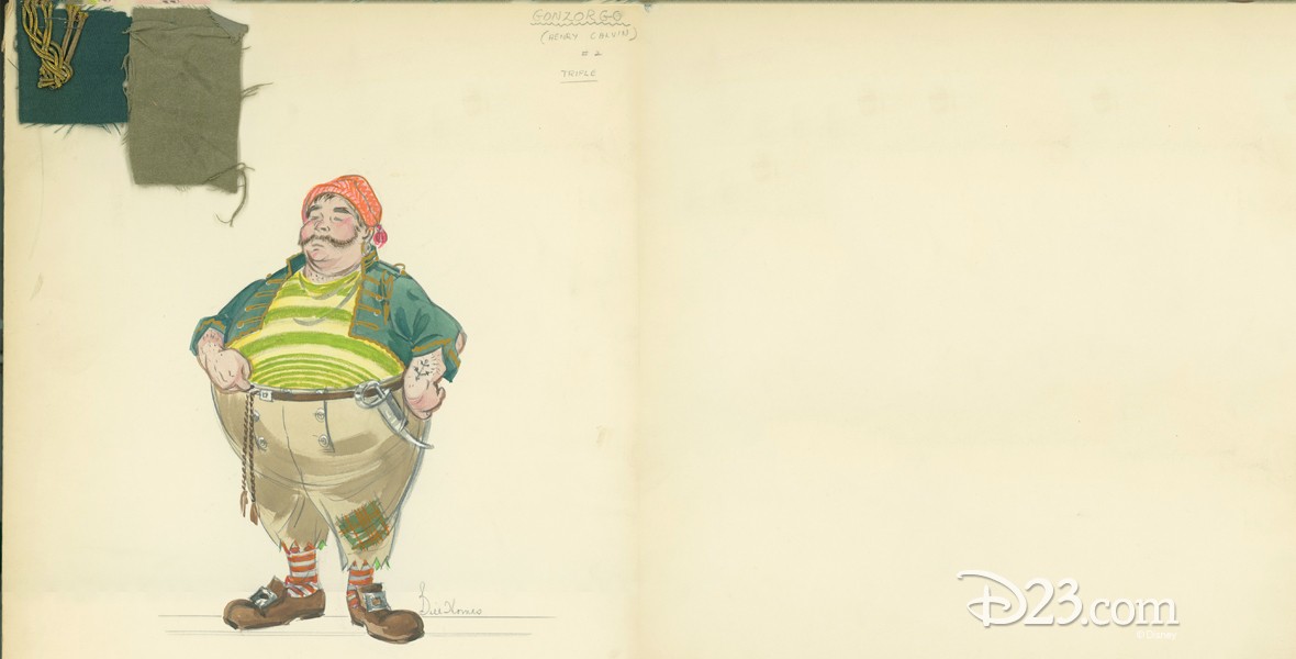 illustration of actor Henry Calvin