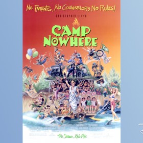 movie one-sheet poster for Camp Nowhere