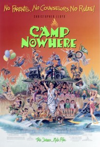 movie one-sheet poster for Camp Nowhere