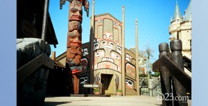 photo of entrance to Canada Pavilion in World Showcase at Epcot