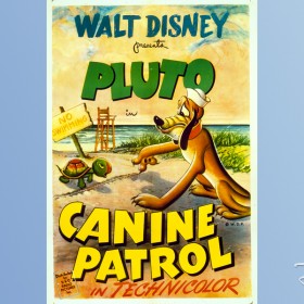 one-sheet movie poster for cartoon Canine Patrol