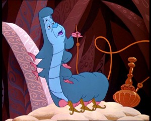 production still from animated movie Alice in Wonderland