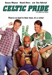 DVD movie poster for Celtic Pride (film) featuring Daniel Stern, Damon Wayans, and Dan Akroyd