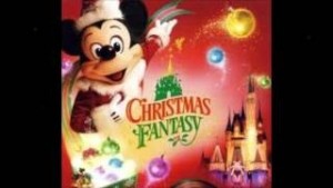 poster for A Christmas Fantasy featuring Mickey Mouse