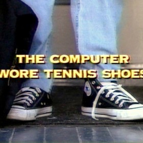 poster for The Computer Wore Tennis Shoes