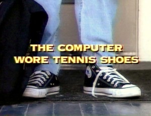 poster for The Computer Wore Tennis Shoes