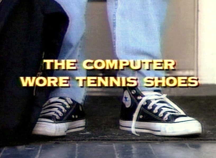 poster for The Computer Wore Tennis Shoes