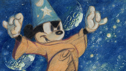 Sorcerer Mickey Desktop Wallpaper