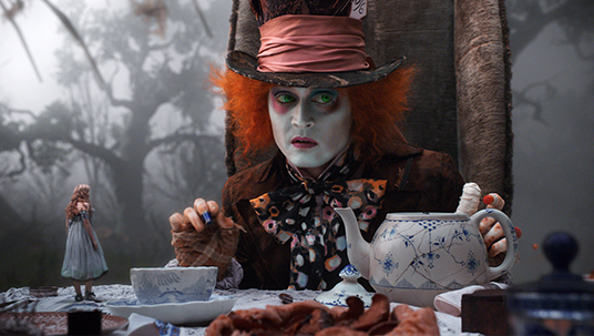 Johnny Depp Through the Looking Glass