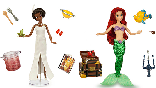 New From Disney Store: Deluxe Talking Doll Sets