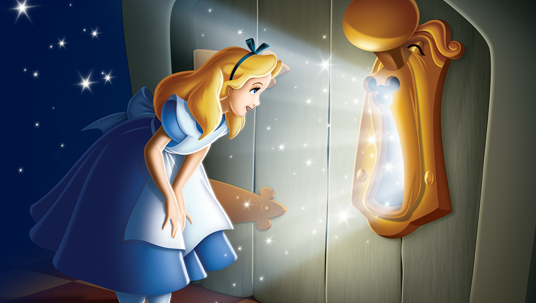 D23 Alice in Wonderland Desktop Wallpaper Art