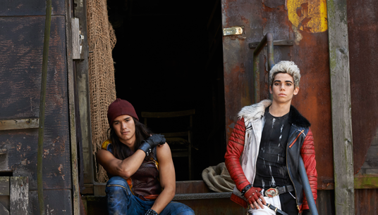 Meet Jay and Carlos: Jay (left) is played by Booboo Stewart (X-Men Days of ...