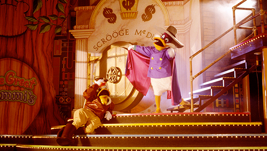 still of Darkwing Duck on Mickey's Magical TV World